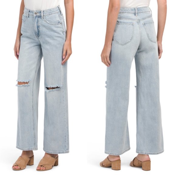 PTCL Denim - NWT PTCL High Rise Wide Leg Jeans 29